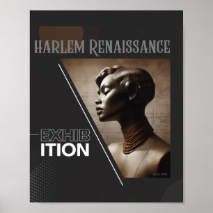 Sophisticated Harlem Renaissance Ausstellung Poster