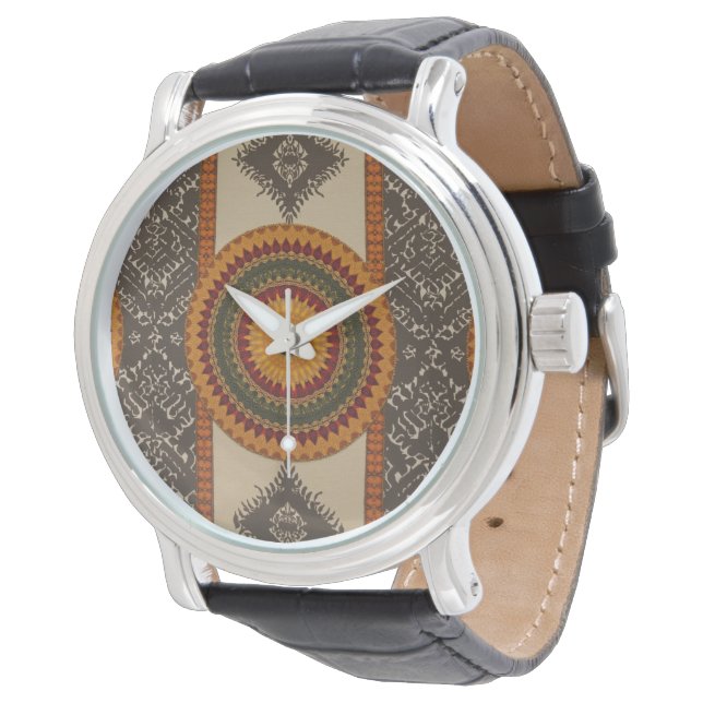 Sophisticated Luxury African Caribbean Asian   Armbanduhr (Schrägansicht)