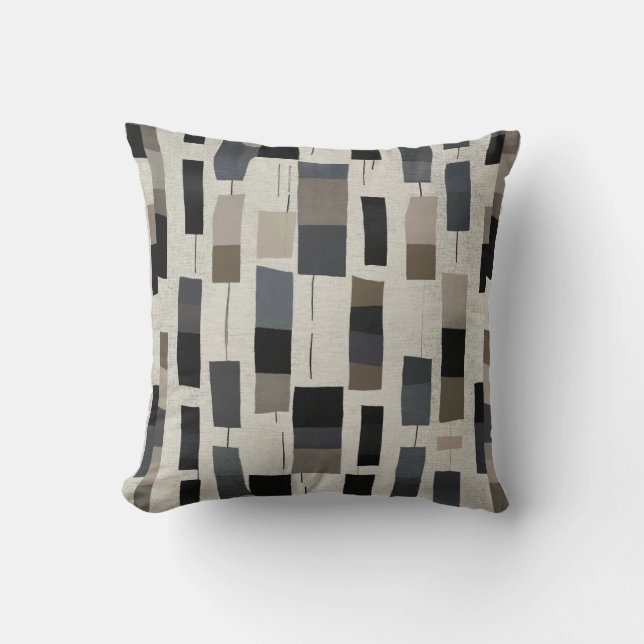 Sophisticated modern abstract kissen (Vorderseite)