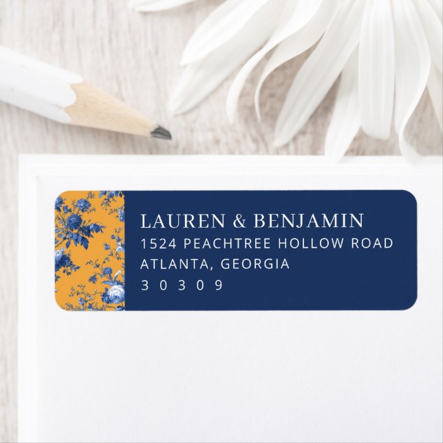 Sophisticated Navy Floral (Insitu)