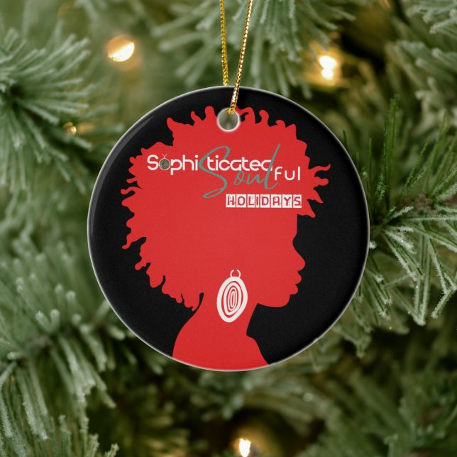 Sophisticated Soul    Keramik Ornament (Baum)