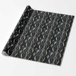 Sophisticated Soulful Holidays Geschenkpapier