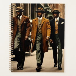 Sophistizierte Herren der Harlem-Renaissance Planer
