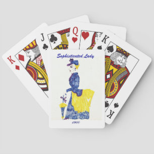 SOPHISTIZIERTE LADY Spielkarten