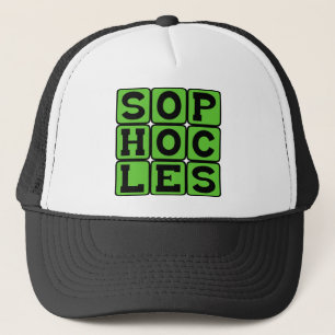 Sophokles, griechischer Tragedian Truckerkappe