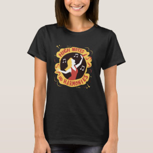 Sopraner Sängerin Vocal Range Vocalist Gesang T-Shirt