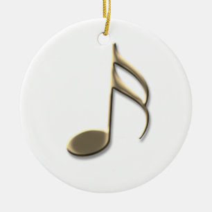 Sopranistin Musiknote Soprano Keramik Ornament