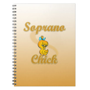 Soprano Chick Notizblock