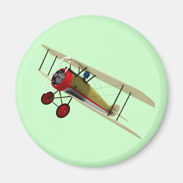Sopwith Camel und Pilot Magnet (Vorne)