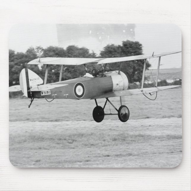 Sopwith Flugzeug-Start Mousepad (Vorne)