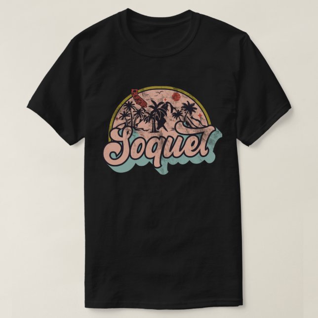 Soquel, T - Shirt Kalifornien (Design vorne)