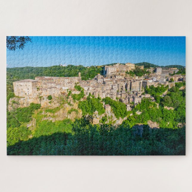 Sorano, Toskana, Landschaft Italien (Horizontal)