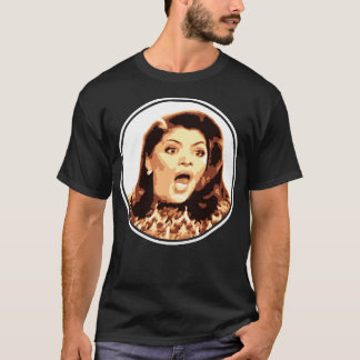 Soraya Montenegro Gasps in Spanisch Novela T-Shirt