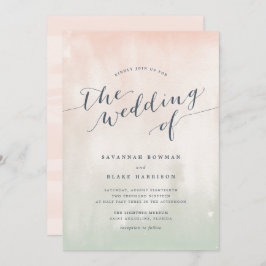 Sorbet | Einladung zur Hochzeitsfeier für Wasserfa