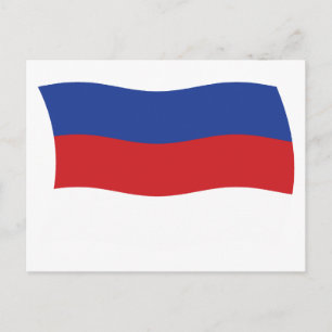 Sorbs Flag Postcard Postkarte