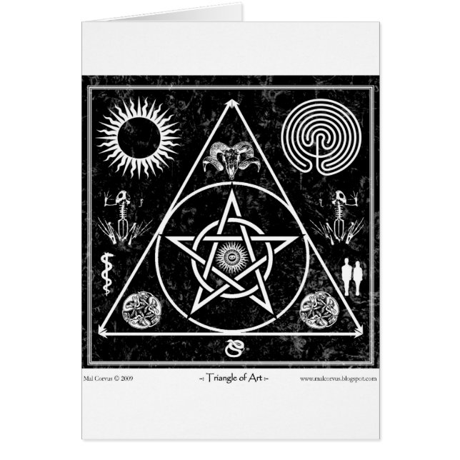 Sorcellerie : La triangle de l'art (Devant)