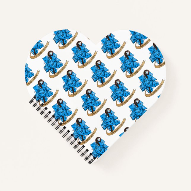 Sorcerer Dice Design Notizbuch (Vorderseite)