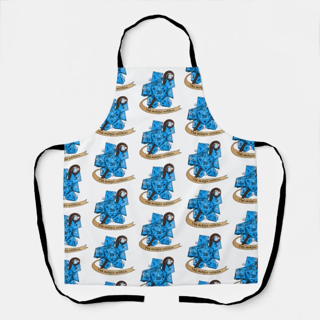 Sorcerer Dice Design Schürze (Vorderseite)