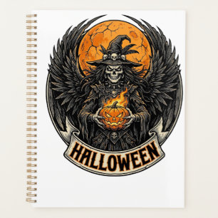 Sorcière d'Halloween gothique vintage