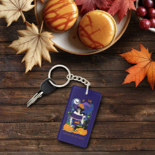 Sorcière élégante d'Halloween Crâne de sucre viole