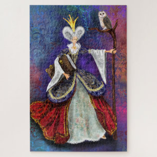 Sorcière Fée avec dessin Puzzle Imaginaire de Chou