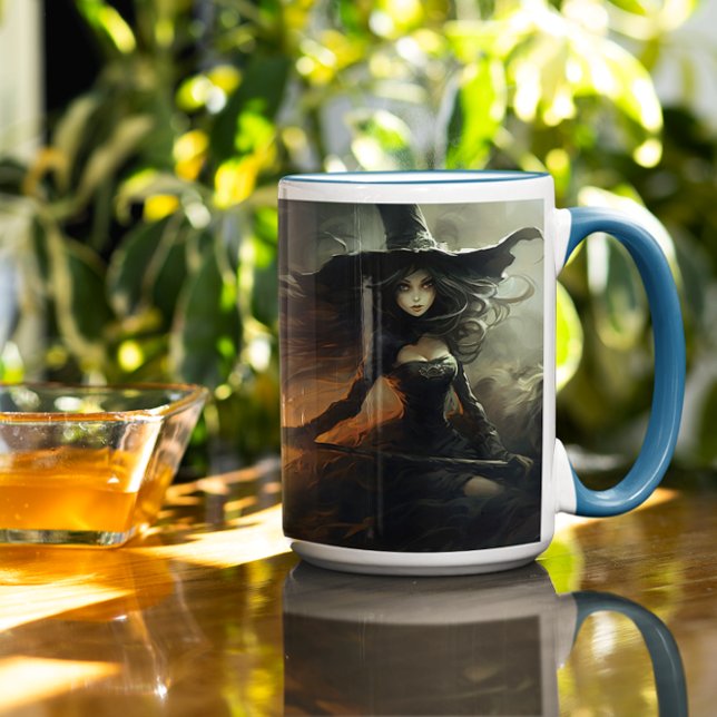 Sorcière Halloween effrayante 7 Mug (Scary Halloween Characters version 7 Mug
)