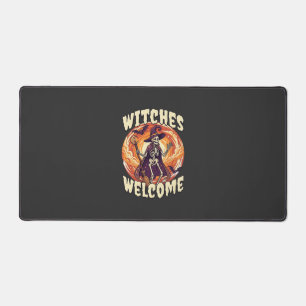 Sorcières Bienvenue Halloween Squelette Sorcière B