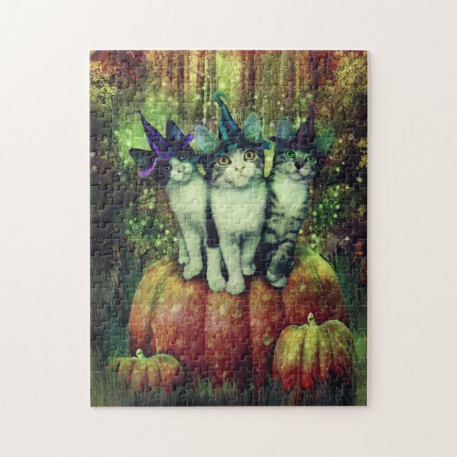 Sorcières dans le puzzle de déguisement (Vertical)