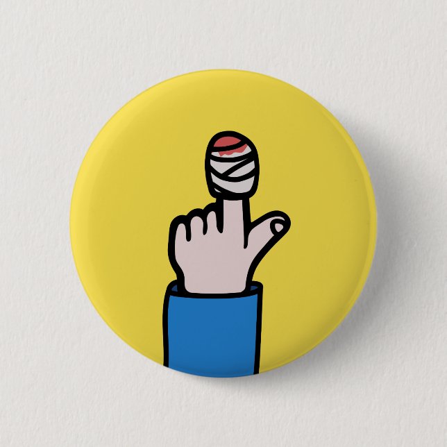 Sore Finger Button (Vorderseite)