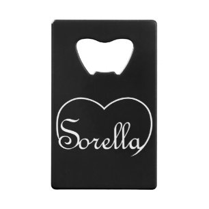 Sorella Italienne Coeur soeur blanc