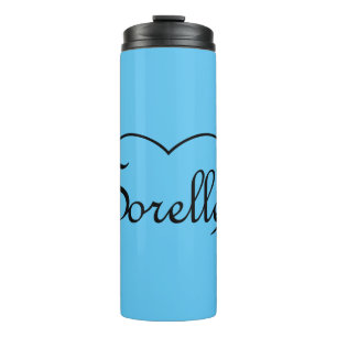 Sorelle Italian Sisters heart Thermosbecher