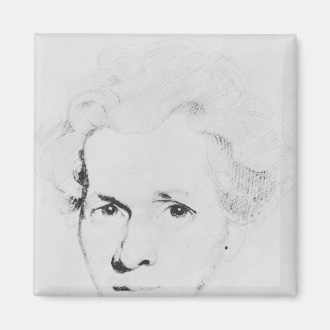 Soren Aabye Kierkegaard Magnet (Vorne)