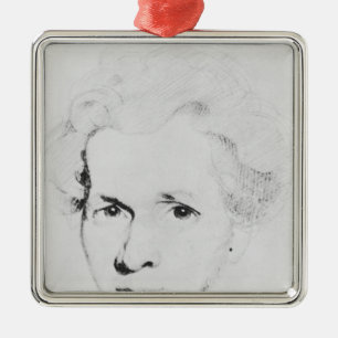 Soren Aabye Kierkegaard Silbernes Ornament