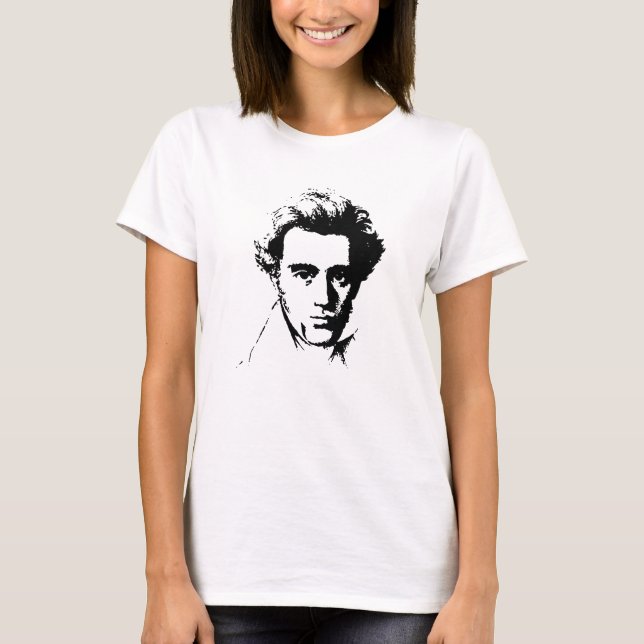 Søren Aabye Kierkegaard T-Shirt (Vorderseite)