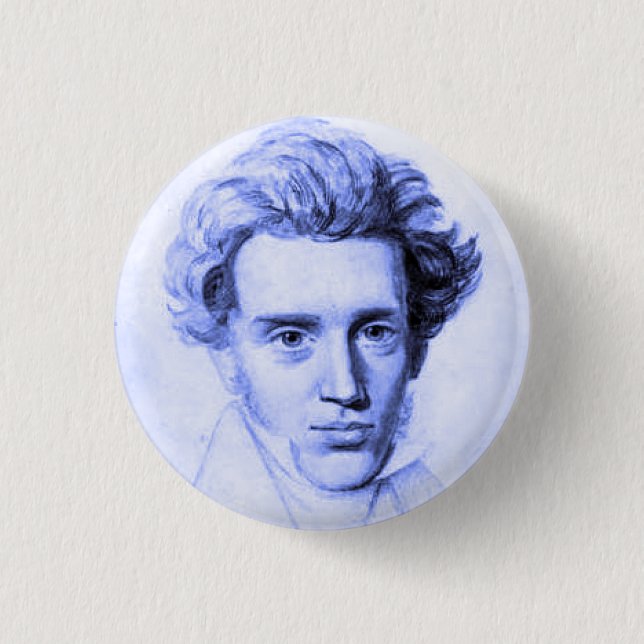 "SOREN KIERKEGAARD" BUTTON (Vorderseite)