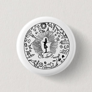 "SOREN KIERKEGAARD UND DIE BUTTON