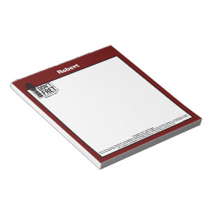 Sorge dich nicht (Philipper 4:6-7) Gitarre persona Notizblock