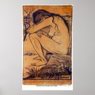 Sorge durch Vincent van Gogh Poster