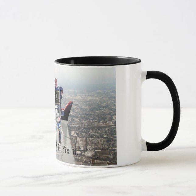 Sorgen Sie sich nicht mich regelt es Tasse (Rechts)