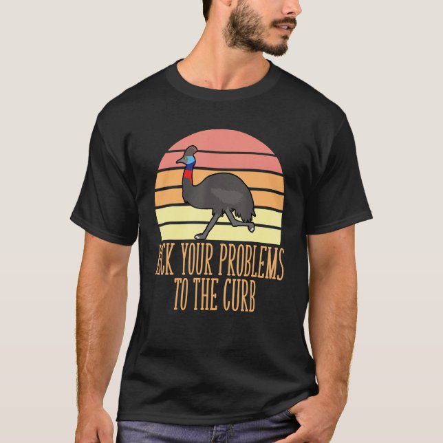 sorgenfreies glückliches Glück Ihre Probleme an di T-Shirt (Vorderseite)