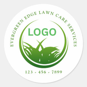 Sorgfältige Pflege von Logos Runder Aufkleber