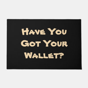 sorgloser Erinnerungsphrasen-Vorlagenspaß Fußmatte