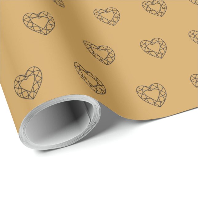 Sørina Juwelierlogo Gold Geschenkpapier (Rolleneckpunkt)