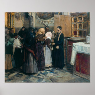 Sorolla - Die Relie küssen Poster