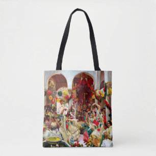 Sorolla-Gemälde - Sevilla, der Tanz Tasche