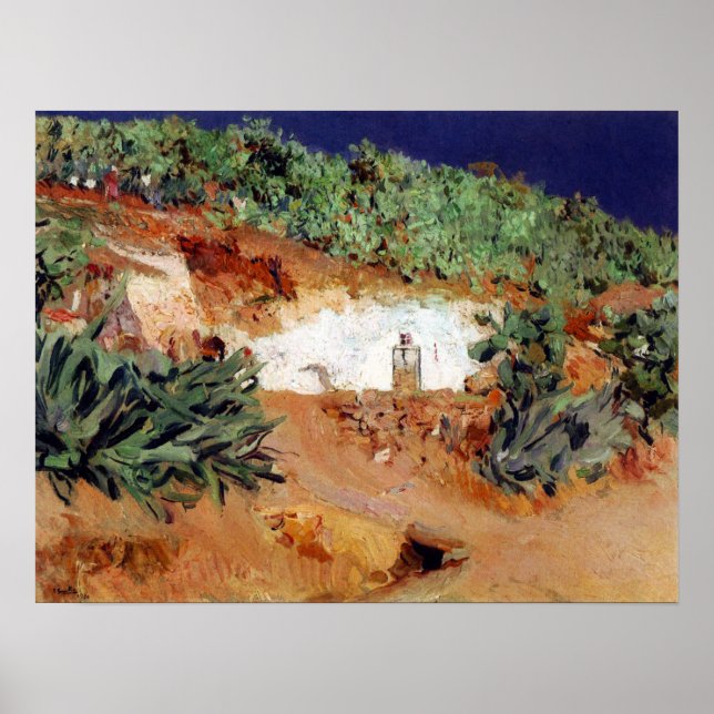 Sorolla - La Casa De Los Gitanos En El Sacromonte Poster (Vorne)