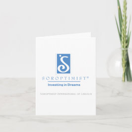 Soroptimist International of Lincoln Note Card
