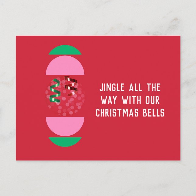 Sorpresa Navideña Postkarte (Vorderseite)