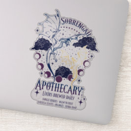 Sorrengail Apothecary Unoffice Vierte Flügelmaus Aufkleber