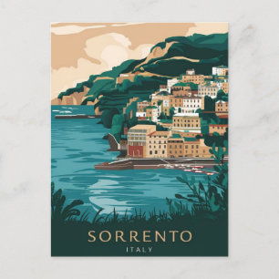 Sorrent Italien Stylist Postkarte